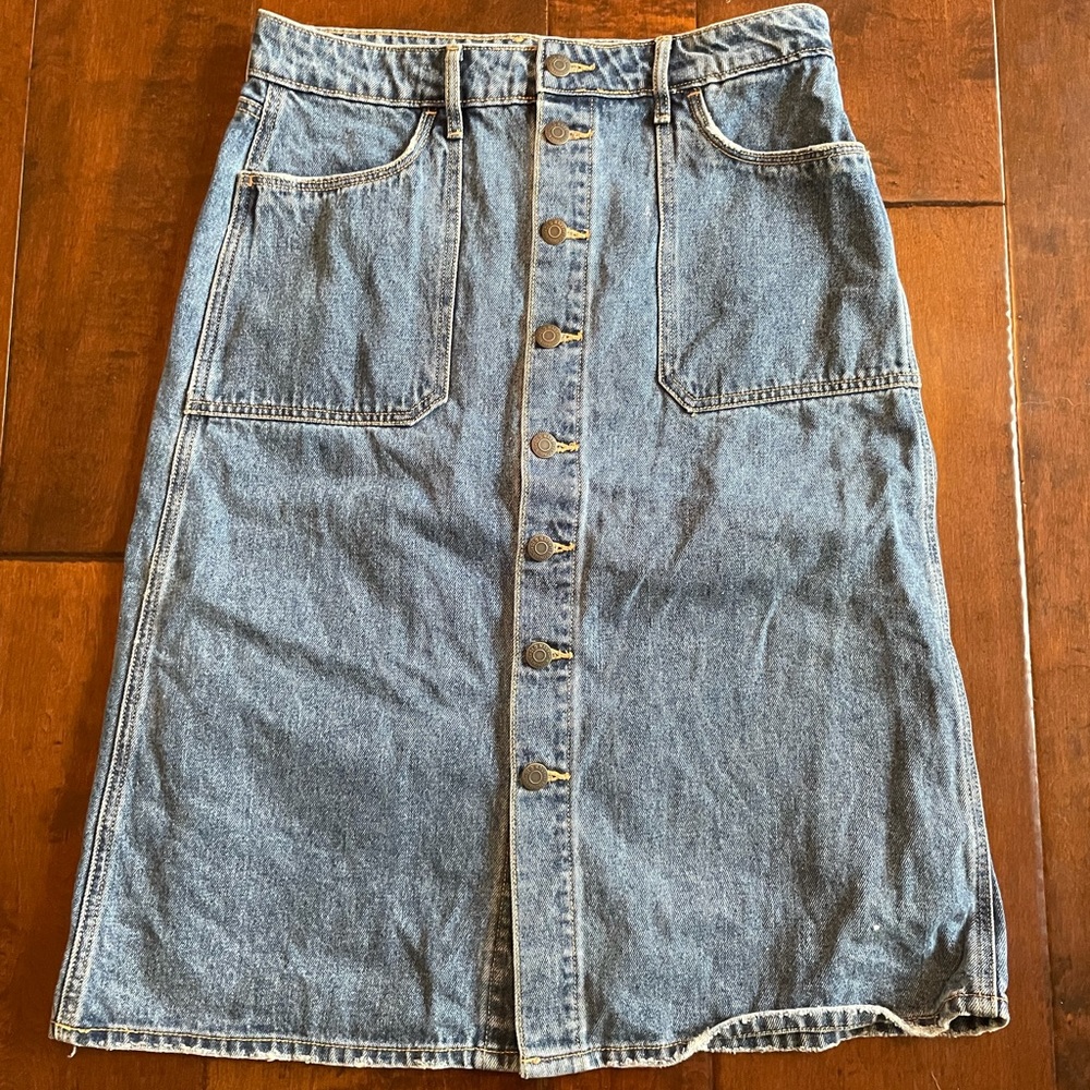 Old navy jean skirt